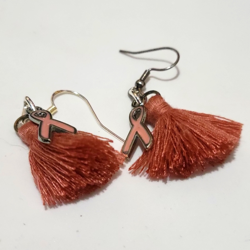 Tassel Ribbon Earrings